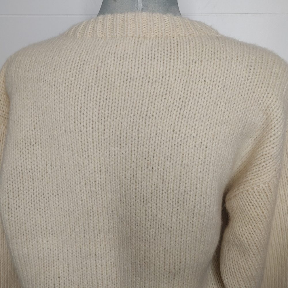 Rare vintage wool bighorn sheep sweater size S - Picture 7 of 11